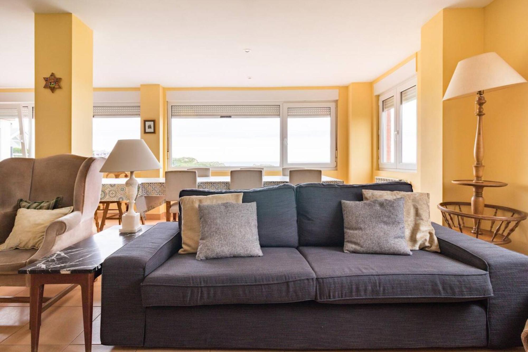 Spacious House With Sea View In Liencres + Jacuzzi Extérieur photo